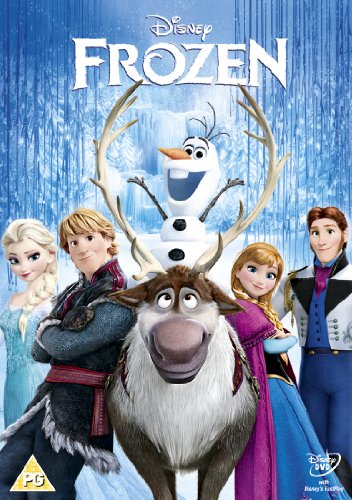 Portada pelicula DVD Frozen versión Reino Unido