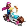 Caja Lego Frozen el brillante castillo de hielo de Elsa y Anna en un trineo