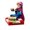 Caja Lego Frozen el brillante castillo de hielo de Elsa, Anna comiendo
