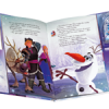 Interior libro bola de nieve Frozen