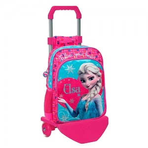 mochila ruedas frozen toysrus elsa rosa