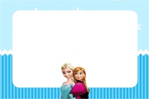 invitacion cumpleaños elsa y anna