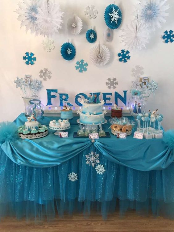 cumpleaños frozen